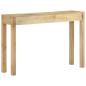 Preview: Konsolentisch 110x30x75 cm Gebleichtes Massivholz Mango