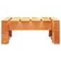 Preview: Outdoor-Ottomane Paletten Holz Honigbraun