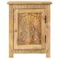Preview: Nachttisch Massivholz Mango 40x30x50 cm