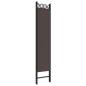 Preview: 5-tlg. Paravent Braun 200x200 cm Stoff
