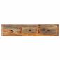 Preview: Wand-Konsolentisch 100x25x20 cm Massivholz Akazie
