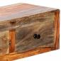 Preview: Wand-Konsolentisch 100x25x20 cm Massivholz Akazie