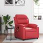 Preview: ARDEBO.de - Massagesessel Rot Kunstleder