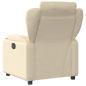 Preview: Relaxsessel Elektrisch Creme Stoff