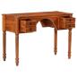 Preview: Schreibtisch mit Schubladen 110x50x76 cm Massivholz Akazie