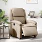 Preview: ARDEBO.de - Relaxsessel Elektrisch Cappuccino Kunstleder