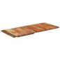 Preview: ARDEBO.de - Tischplatte Rechteckig 60x140 cm 25-27 mm Altholz Massiv
