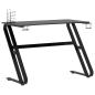 Preview: Gaming-Schreibtisch mit ZZ-Gestell Schwarz 110x60x75 cm