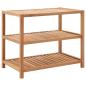 Preview: ARDEBO.de - Badregal Massivholz Walnuss 65x40x55 cm