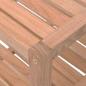 Preview: Badregal Massivholz Walnuss 65x40x55 cm