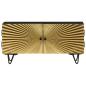 Preview: TV-Schrank 90x30x45 cm Mango Massivholz