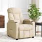 Preview: ARDEBO.de - Massagesessel Creme Stoff