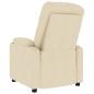 Preview: Massagesessel Creme Stoff