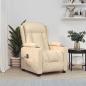 Preview: ARDEBO.de - Massagesessel Creme Stoff