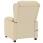 Preview: Massagesessel Creme Stoff
