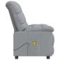 Preview: Massagesessel Hellgrau Stoff