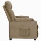 Preview: Relaxsessel Taupe Stoff