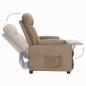 Preview: Relaxsessel Taupe Stoff