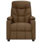 Preview: Massagesessel Elektrisch Braun Stoff