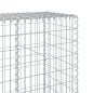 Preview: Gabione mit Deckel 1000x50x200 cm Verzinktes Eisen