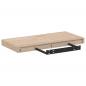 Preview: Schweberegal 50x23,5x4 cm Holzwerkstoff