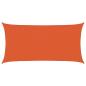 Preview: Sonnensegel 160 g/m² Orange 2x3,5 m HDPE