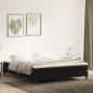 Preview: ARDEBO.de - Boxspringbett ohne Matratze Schwarz 180x220 cm Samt