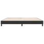 Preview: Boxspringbett ohne Matratze Schwarz 180x220 cm Samt