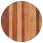 Preview: Tischplatte Massivholz Akazie Rund 25-27 mm 80 cm
