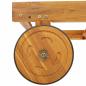 Preview: Sonnenliege 2 stk. Massivholz Akazie Beige
