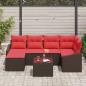 Preview: Sofa Set 7 stk. Braun [Synthetisch]: Poly Rattan