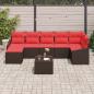 Preview: Sofa Set 8 stk. Braun [Synthetisch]: Poly Rattan