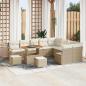Preview: ARDEBO.de - Garten-Sofa-Set 12 Stk. 11-Sitzanzahl Beige