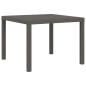 Preview: Garten Essgruppe 3 stk. Hellgrau und Creme PP