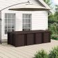 Preview: Garten Essgruppe 9 stk. 8-Sitzer Braun und Creme PP