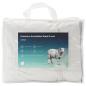Preview: Bettdecke und Kissen Set 2 Stk. 155x200 cm 4 Jahreszeiten Wolle