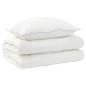 Preview: Bettdecke und Kissen Set 2 Stk. 150x200 cm Winter 450 GSM Wolle