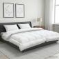 Preview: ARDEBO.de - Bettdecke und Kissen Set 3 stk. 200x200 cm 4 Jahreszeiten Wolle