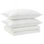 Preview: Bettdecke und Kissen Set 3 Stk. 155x220 cm Sommer 200 GSM Wolle
