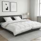 Preview: ARDEBO.de - Bettdecke und Kissen Set 3 stk. 200x240 cm 4 Jahreszeiten Wolle