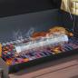 Preview: ARDEBO.de - Fassgrill mit Rädern und Regalen 3 stk. 115 x 85 x 95 cm Metall