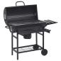 Preview: Fassgrill mit Rädern und Regalen 3 stk. 115 x 85 x 95 cm Metall