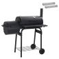 Preview: Outdoor Grill 103 x 60 x 113 cm Stahl Schwarz