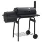Preview: Outdoor Grill 103 x 60 x 113 cm Stahl Schwarz