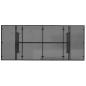 Preview: Outdoor-Essgruppe 9 stk. Schwarz Poly-Rattan