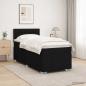 Preview: Boxspringbett mit Matratze Schwarz 90 x 190 cm Stoff