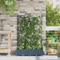 Preview: ARDEBO.de - Garten-Pflanzgefäß 2 stk. Grau 80 x 40 x 125,5 cm PP