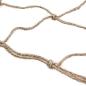 Preview: Jute Pflanzenstütznetz Natur 2 x 50 m 100% Tossa Jute