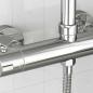 Preview: Thermostatischer Duschmischer Edelstahl 201 27 x 8 x 6 cm