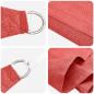 Preview: Sonnensegel 2 x 6 m HDPE Rechteckig Terrakotta